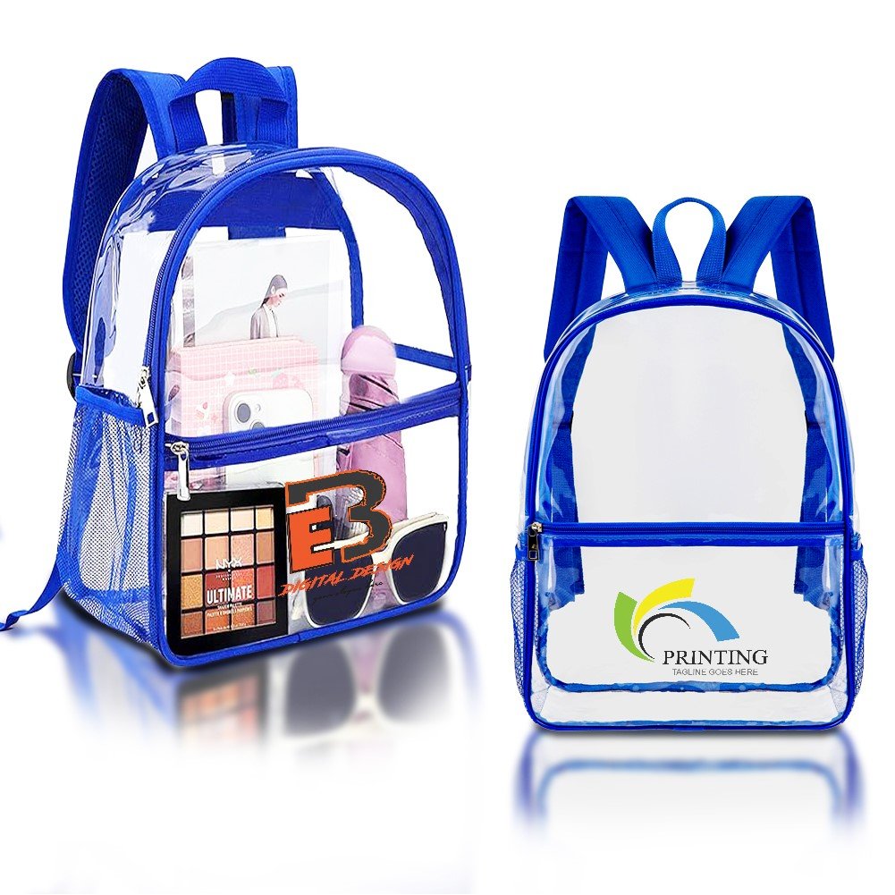 Heavy Duty Multi Purpose Clear PVC Backpack