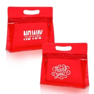 Translucent Vinyl Cosmetic Bag