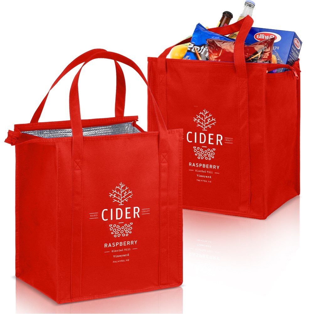 Insulated Non Woven Shopping Tote Bag