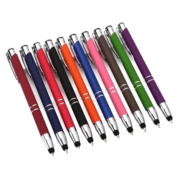 Tres-Chic Softy Stylus - Laser Engraved - Metal Pen