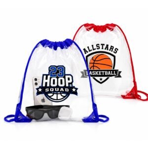 Promotional Clear Drawstring Backpack